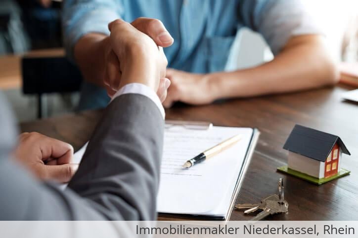 Immobilienmakler vermittelt Immobilie in Niederkassel, Rhein.