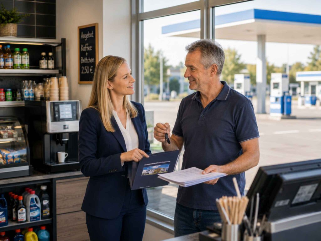 Tankstelle verkaufen