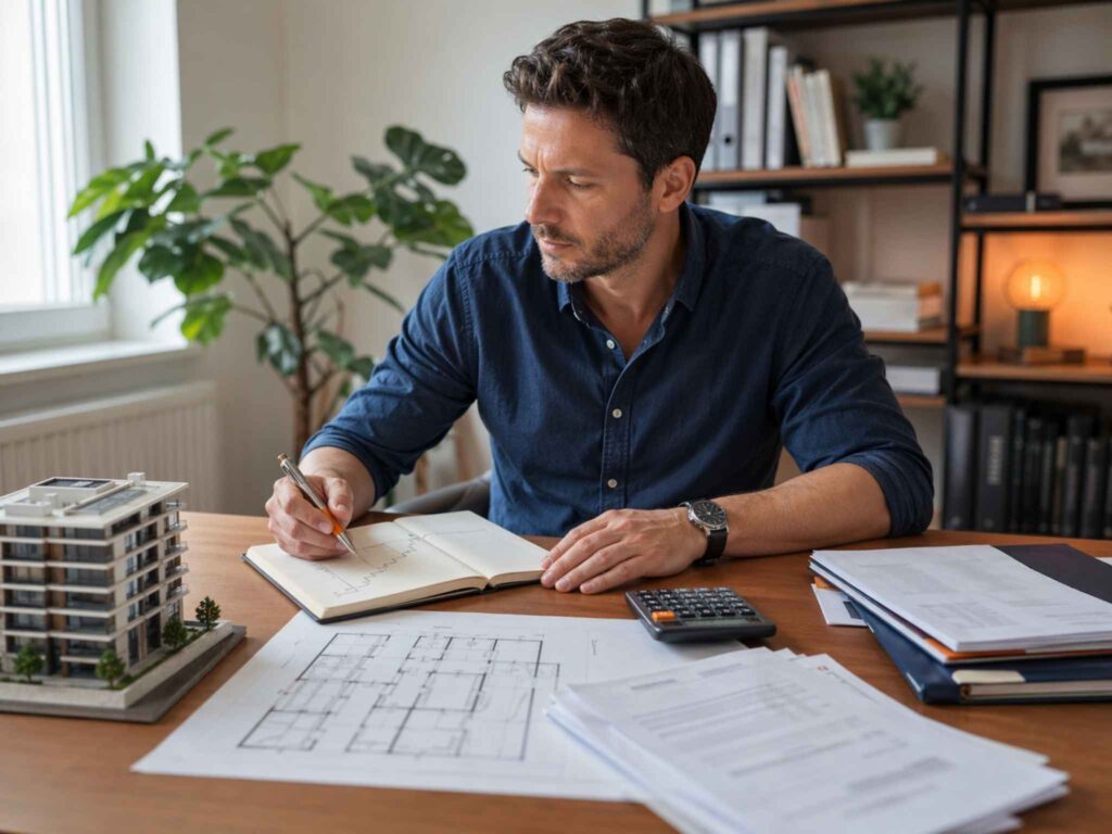 Wohnung bei Vermietung abschreiben